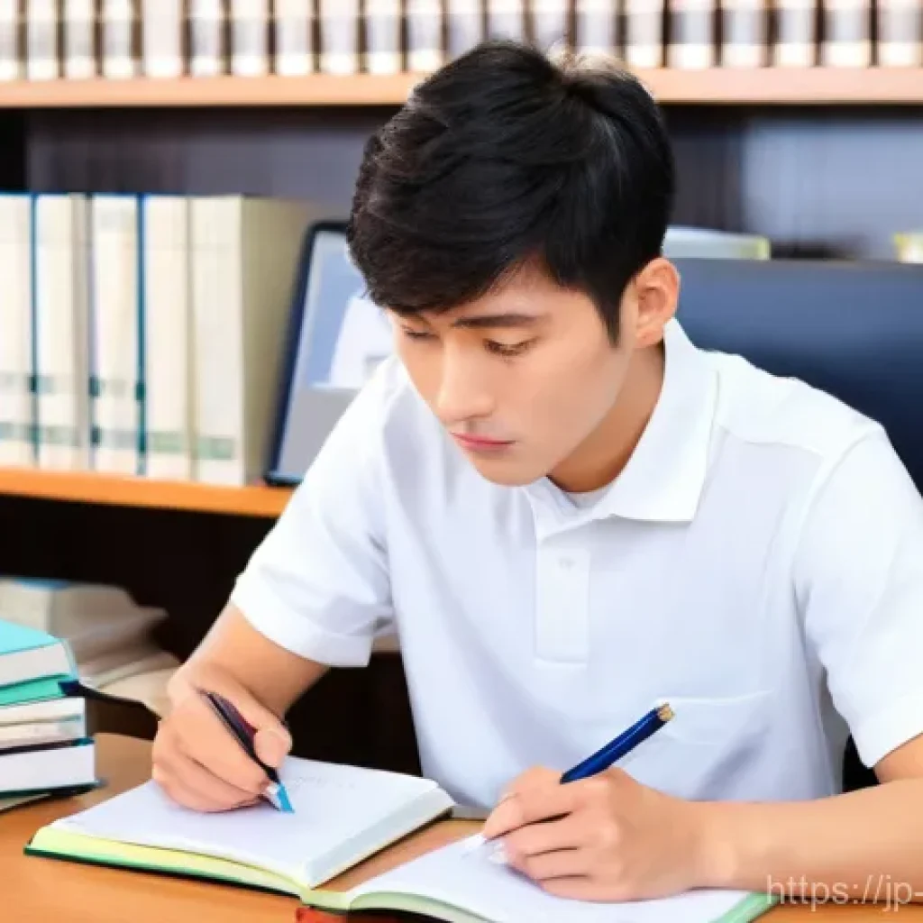 경비지도사 자격증 취득 비용 - **Prompt 1: Dedicated Study for Qualification**
    A focused Japanese person, aged in their 30s, di...