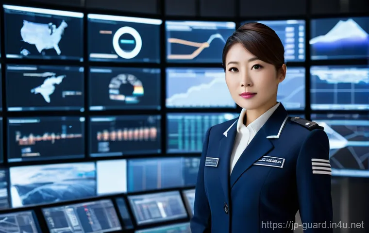 경비지도사 자격증 갱신 방법 - Image Prompt 1: The Modern Security Professional**