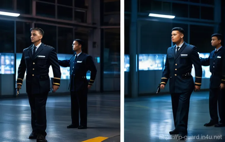 경비지도사와 관련된 산업 변화 - Prompt 1: The Evolution of Security - Past Meets Future**